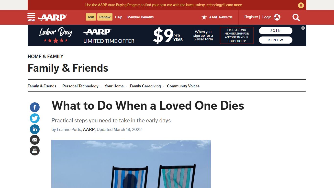 Checklist for What to Do After Someone Dies - AARP